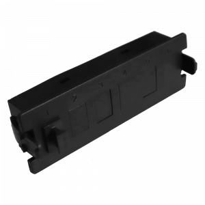 Insert for 6 MPO adapters in place of the MPO cassette